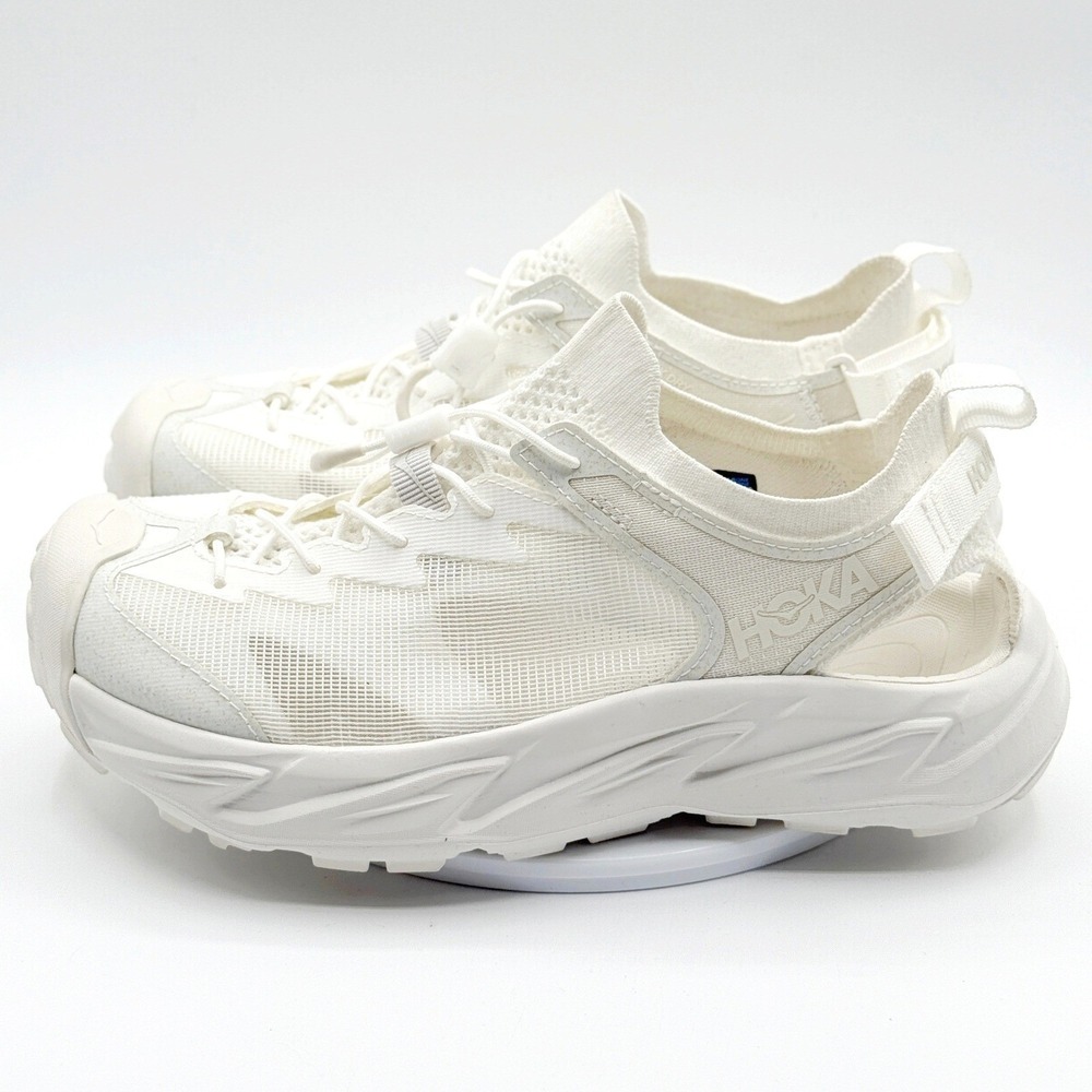 Hoka One One Hopara 2 Sandal Sneakers Size 11 Womens Raw White 1147670, NEW